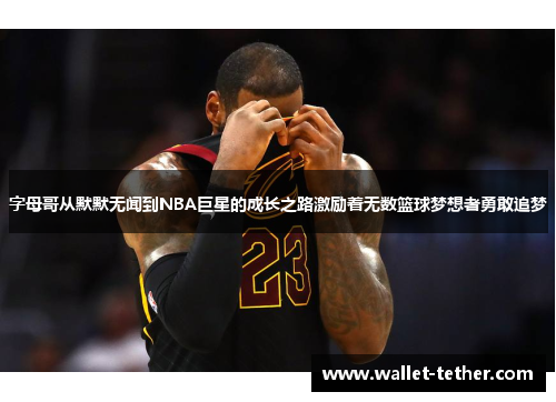 字母哥从默默无闻到NBA巨星的成长之路激励着无数篮球梦想者勇敢追梦